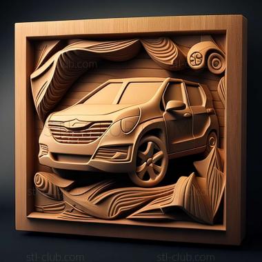 3D мадэль Opel Meriva (STL)